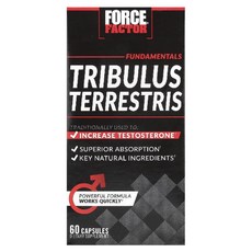 포스팩터 트리뷸러스 트리블러스 1000mg 60정 바이오페린 함유 Tribulus, 1개