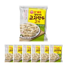 오뚜기 오쉐프 정성가득 교자만두, 6개, 1.3kg