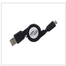 최저가몰 (K) USB2.0 마이크로 5핀(Micro B) 자동감김 케이블 갤럭시S2 옵티머스 모토로라... 스마트폰 데이터 충전 케이블 hdmi케이블