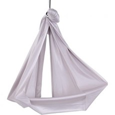 요가 벨트 스트레처 필라테스 Atyhao Yoga Hammock Aerial Swing Hanging Chair Garden IndoorOutdoor Use Shaped 1 X, gray