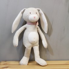 슈톨렌 클래식 린넨토이 토끼 애착인형 오가닉 신생아 아기 출산 선물 (35cm)