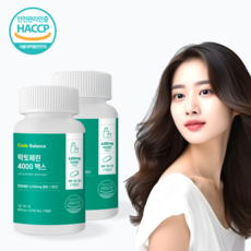 코드밸런스 초고농축 프랑스산 락토페린 맥스 4000mg 모로오렌지 혼합 유산균 시너지 60정 2개