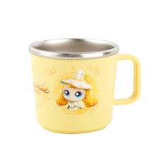 르번 슈팅스타 캐치 티니핑 논슬립 스텐컵, 빤짝핑, 1개, 220ml