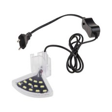 EU 100-240V LED 클립-어항 수족관 조명 전구 백색광 N58A