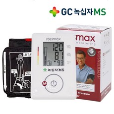 녹십자 혈압계 가정용 전자 혈압 측정기 체크기 (어댑터포함), 혈압계+어댑터