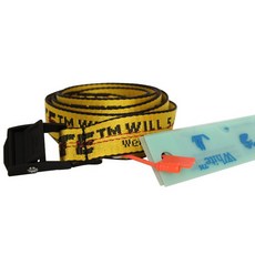 OFF WHITE 오프 화이트 벨트 OMRB039R21FAB001 1810 YELLOW BLACK