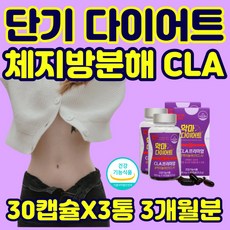 다이어트 CLA 영양제 칼로리 컷팅제 홍화씨오일 지방 감소 다이어트 보조제 공액리놀레산 홍화씨유 체지방 분해 단기 유황 홍화씨 기름 오일 효능 홍아씨 탄수화물 2주 한달 3주, 3개, 30정