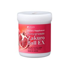 [본사정품]우메켄-석류엑기스EX(정) 약2개월 우메켄 석류 UMEKEN Pomegranate Zakuro Ball EX (360 balls) 우메켄 석류 갱년기 캐나다에서 직배송