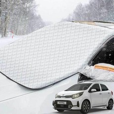 깔끔이샵 모닝 앞창가리개 성애제거 자동차 앞유리커버 어반 앞유리 덮개 햇빛가리개 방지커버 성에방지
