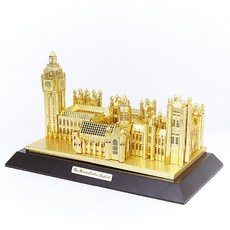  메탈투어 3D메탈 입체 퍼즐 모음, 3D빅메탈 빅벤(골드), 1Ea 