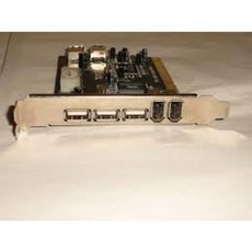 ADD 4 USB 2.0 PORTS & 3 IEEE 1394A Ports Combo PCI Adapter, 상세내용참조