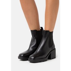 MICHAEL 마이클 코어스 KEISHA BOOTIE - Platform ankle boots - black MK111N066 150불 이상 주문시 부가세 별도