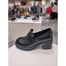 [백화점정품] 슈콤마보니 로퍼 Lace pattern loafer(black) DW1DS24003BLK