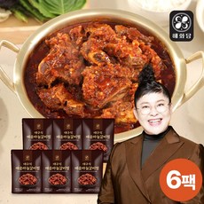 [KT알파쇼핑][해화당]이영자의 대구식 매운 마늘 갈비찜 500g x 6팩 (총 3kg)