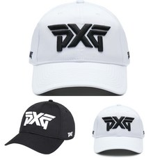 PXG 베이직 캡모자, 화이트, 1개