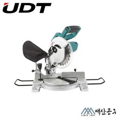 UDT 각도절단기 절삭공구 목공기계 UMS-08B 8인치, 1개