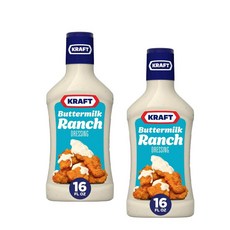 크래프트 버터밀크 랜치 샐러드 드레싱 Kraft Buttermilk Ranch Dressing, 473ml, 2개