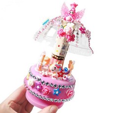 diy회전목마오르골꾸미기키트