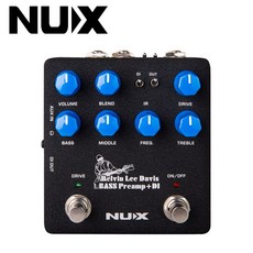 Nux NBP-5 Melvin Lee Davis Preamp 멜빈 데이비스 베이스 프리앰프, 본체만, 1개