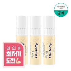 아비노베이비 수딩 릴리프 립 앤 페이스 밤, 4g, 3개