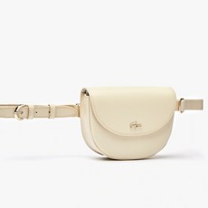 LACOSTE Women Chantaco Leather Belt Bag NF3049CE FOG D47