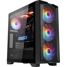 주연테크 카운터 게이밍PC 블랙 D556X36TP (라이젠5-5600X WIN11 Pro RAM 16GB NVMe 512GB RTX3060 Ti), 기본형