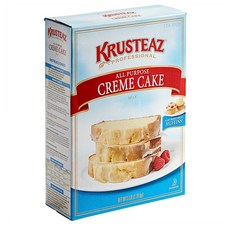 크루스티즈 크림케이크 믹스 2.26kg Krusteaz Professional 5 lb. All-Purpose Creme Cake Mix, 1개