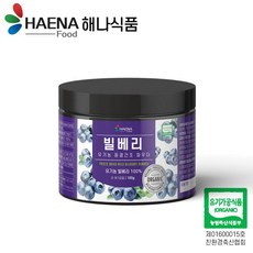 동결건조 와일드 블루베리빌베리)분말, 1개, 100g