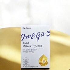 닥터린 초임계 알티지rTG 오메가3 1개월분 1박스 30정 434822