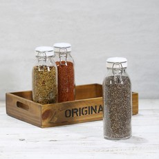 [실리쿡] 유리저장용기 오일병700ml 3개, 상세 설명 참조, 상세 설명 참조