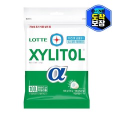 롯데제과 자일리톨 알파 껌 리필, 168g, 20개