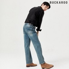 버커루 [50% SALE 특가!!!] [청바지 특가전] [BUCKAROO JEANS] 2023 세미와이드 고퀄 그린캐스트 G/M톤 연그린끼 미세 워싱 빈티지 고급 청바지