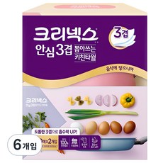 Kleenex 舒潔 3層抽取式廚房紙巾, 140張, 6盒