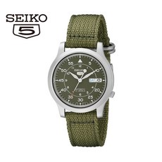 SNK805K2 세이코5 SEIKO 오토매틱 남성용 패브릭시계