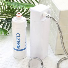 샤워필터 녹물필터 샤워기 세면대 주방 수전 대용량 필터 씨엘제로 CZ-5, 1개