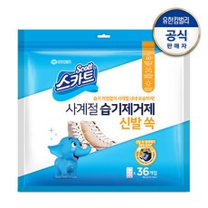 스카트 사계절 습기제거제 신발 쏙 36p, 180g, 1개