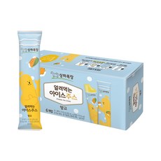 상하목장 [매일] 얼려먹는 아이스주스 망고 85ml, 12개