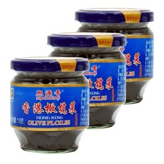 간란차이 올리브와 겨자잎으로 만든 즉석 밑반찬 밥에 비벼먹는 밥도둑, 3개, 160g