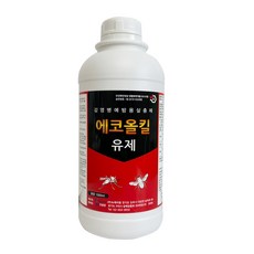 에코올킬유제 1L 모기 파리 개미 바퀴벌레 진드기 노래기 지네 해충살충제 분무 분사 연막 연무 퇴치제, 1개