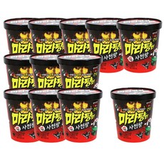 사천왕 마라탕면 큰컵 100g, 12개