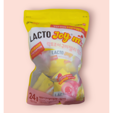 락토조이 구미젤리 복숭아맛 + 망고맛 600g, 2개