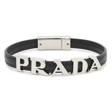 프라다가죽팔찌