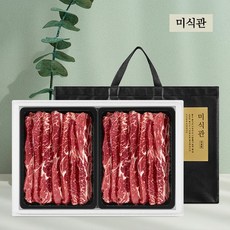 1855블랙앵거스 초이스등급 LA갈비 선물세트 3호(4kg/미국산), 없음, 4kg, 1개
