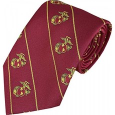 Great British Tie Club USMC 미국 해병대 레드 & 골드 넥 타이