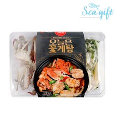 [씨기프트]꽃게탕 500g 간편식 밀키트 반찬 안주 캠핑 요리, 1개