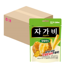 자가비 짭짤한맛 45g x 12개 1박스 대용량과자 맥주안주 오피스간식 집에서즐기는