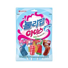 롯데제과 롤리팝 아이스 캔디 12p