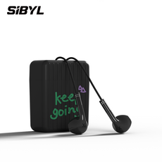 SIBYL 내장마이크 게이밍 유선 이어폰 3.5mm, TM-29, 블랙
