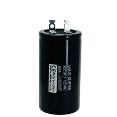 125V 125VAC 800uF 국산 미래 콘덴서 CE 특허 전동기 모터 기동 기기용 스타팅 캐패시터 알루미늄캔타입 Motor Starting, 1개