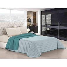 [이태리] 이탈리안 침대 린넨 우아한 여름 트라운틴 극세사 물/라이트 그레이 더블 260 x 270cm, 단일옵션